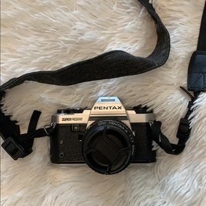 Pentax Super Program with neck strap